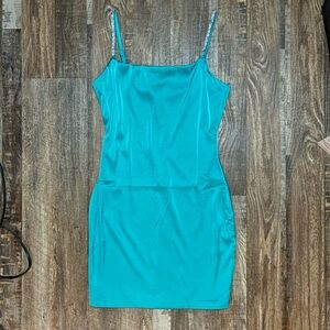 Turquoise dress